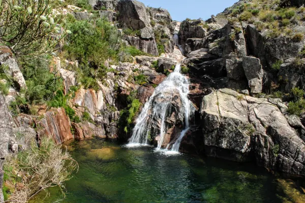 Cascata no Parque Nacional da Peneda-Gerês